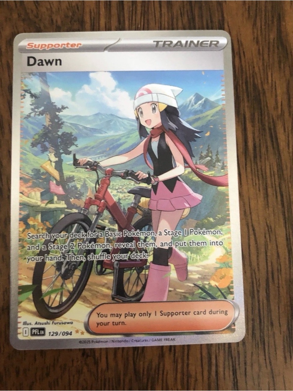 Pokémon TCG Dawn 129/094: Phantasmal Flames Special Illustration Rare